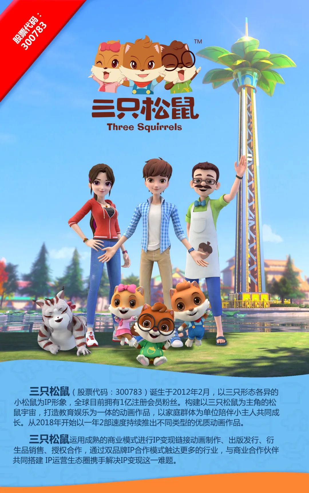 三只松鼠品牌IP形象授权