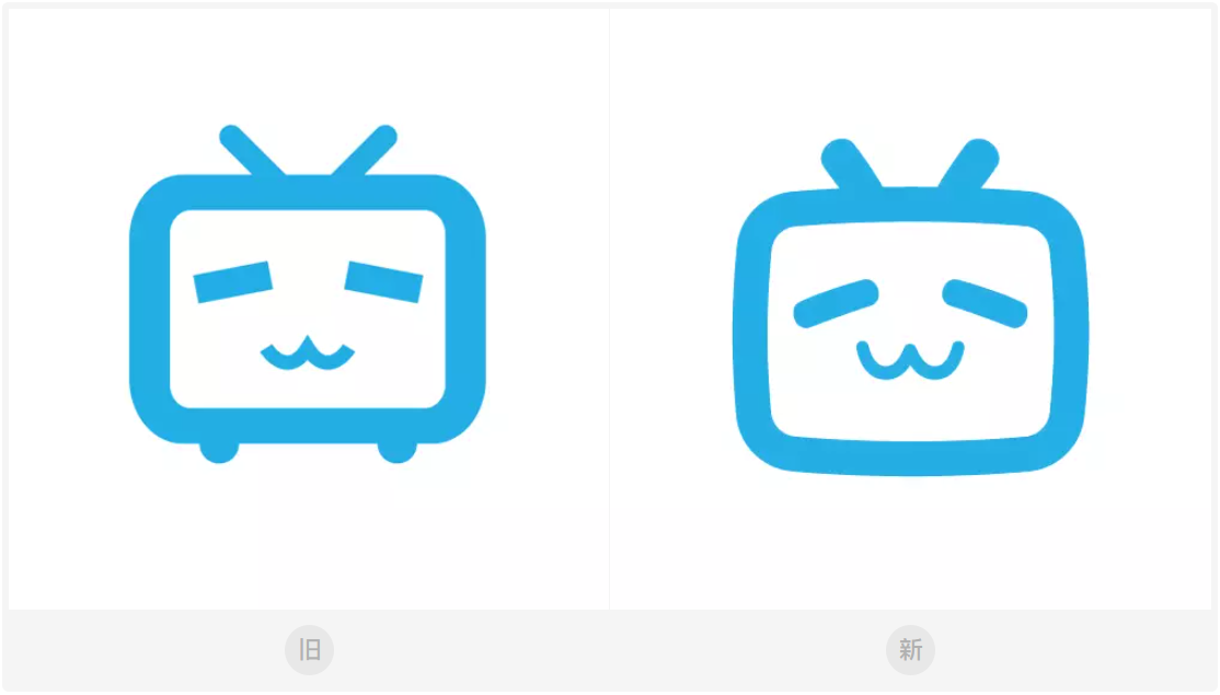 b站bilibili新LOGO设计小电视设计